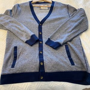 Men’s blue cardigan from Black Brown 1826